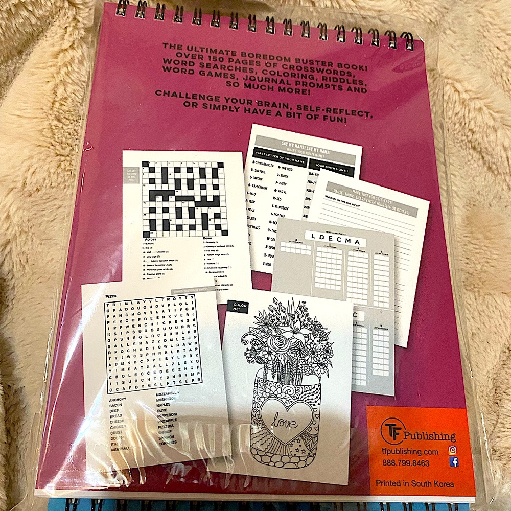 Two new activity books
